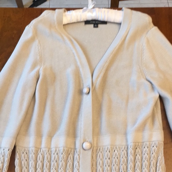 🍁Nine West Sz L Long Sweater🧡 - Picture 2 of 7